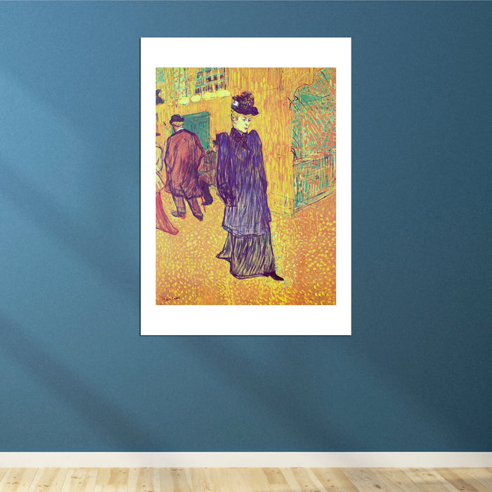 Henri Toulouse Lautrec - Purple Woman