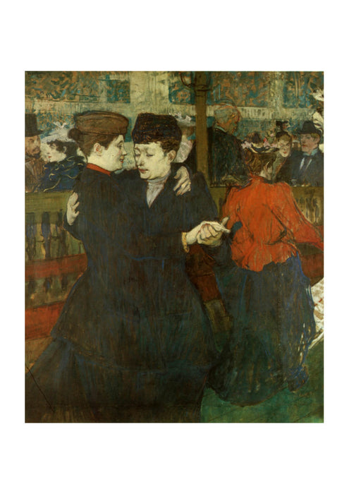 Henri Toulouse Lautrec - Two Woman Dancing