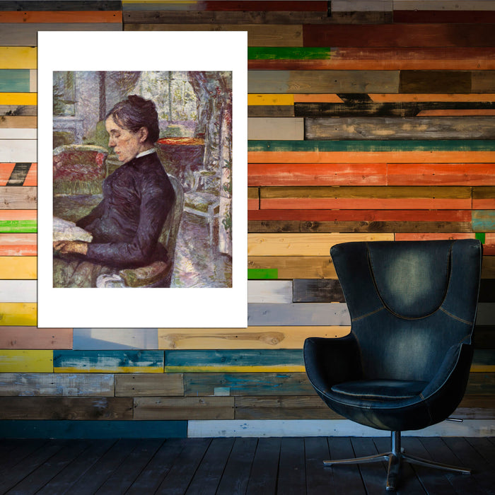 Henri Toulouse Lautrec - Woman Reading