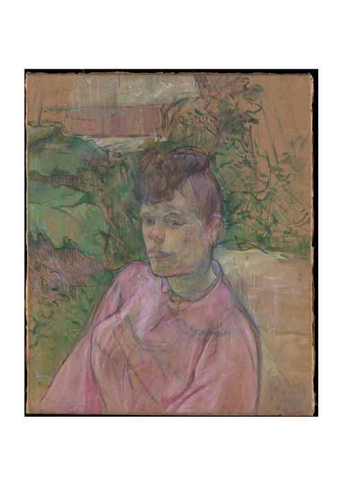 Henri Toulouse Lautrec - Woman in the Garden of Monsieur Forest