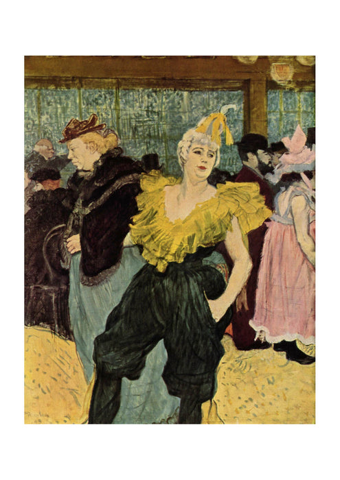 Henri Toulouse Lautrec - Yellow Woman