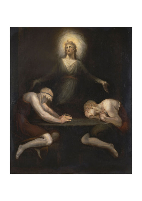 Henry Fuseli - Christ Disappearing at Emmaus