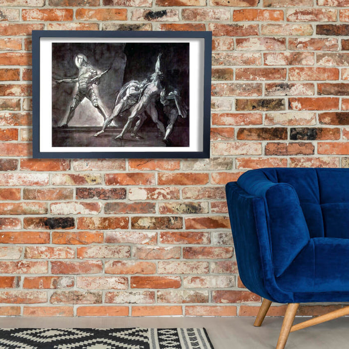 Henry Fuseli - Hamlet and his father's Ghost