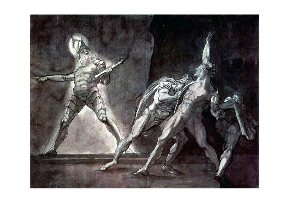 Henry Fuseli - Hamlet and his father's Ghost