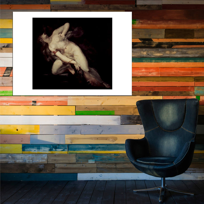 Henry Fuseli - Nude Leaning
