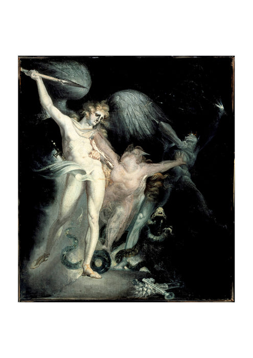 Henry Fuseli - Satan and Death with Sin Intervening