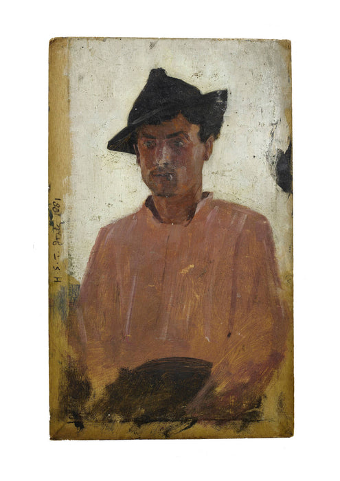 Henry Scott Tuke - Italian man with hat
