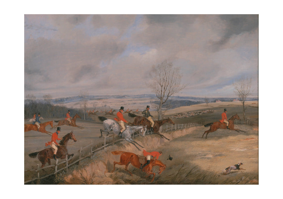 Henry Thomas Alken - Hunting Scene- Drawing The Cover