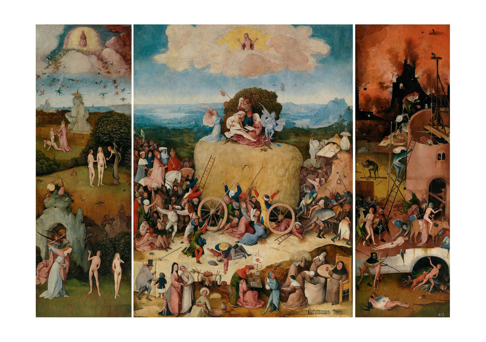 Hieronymus Bosch - De hooiwagen