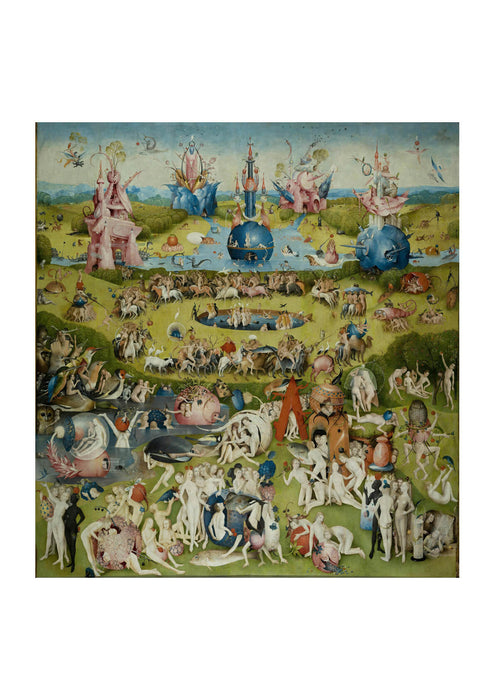 Hieronymus Bosch - Garden of Earthly Delights Ecclesia's Paradise
