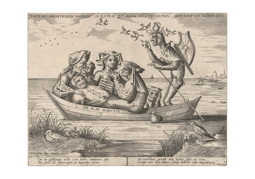 Hieronymus Bosch - Sailing