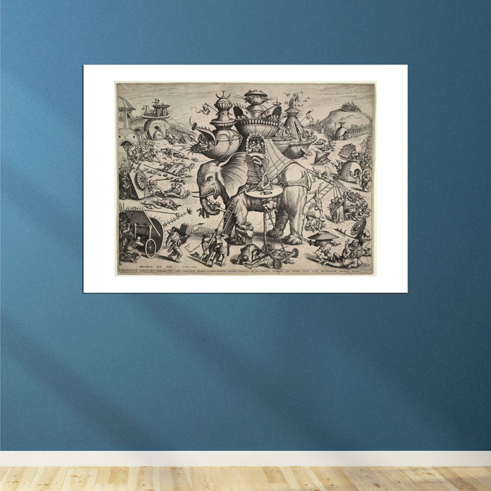 Hieronymus Bosch - The Besieging of an Elephant