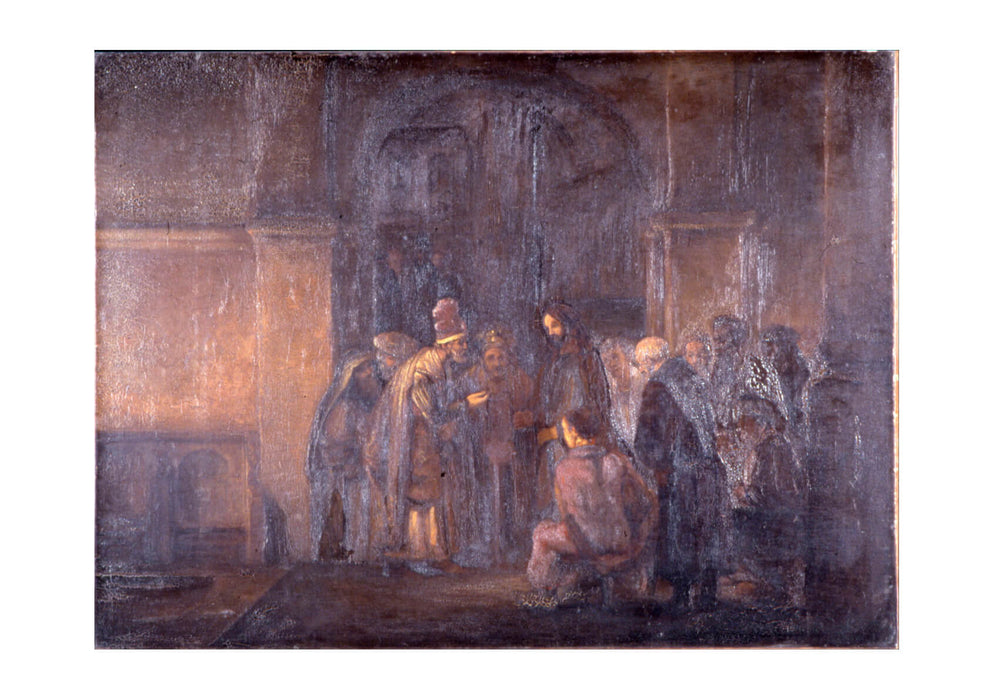 Hodgkins Thomas F. - The Tribute Money After Rembrandt