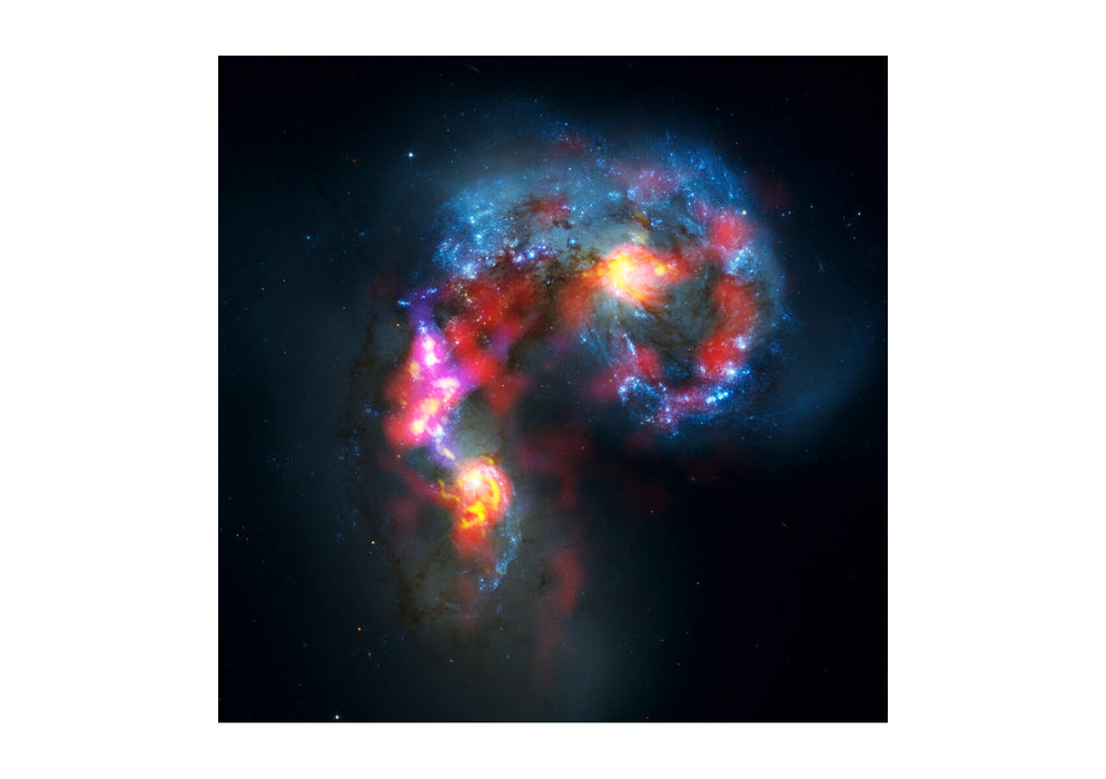 Hubble Telescope - Antennae Galaxies Composite