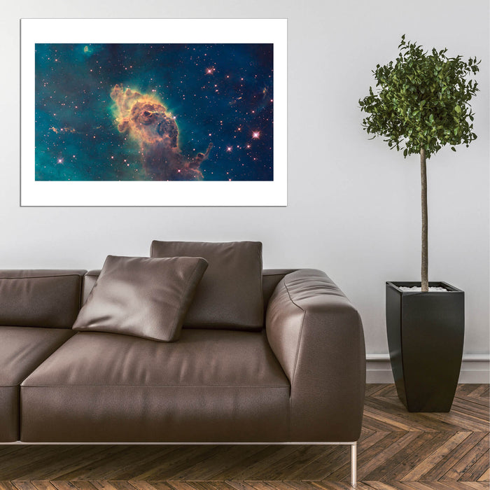 Hubble Telescope - Carina Nebula in Visible Light
