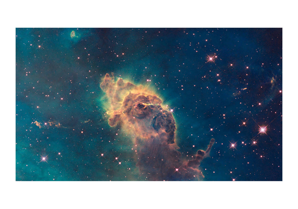 Hubble Telescope Carina Nebula in Visible Light — Spiffing Prints