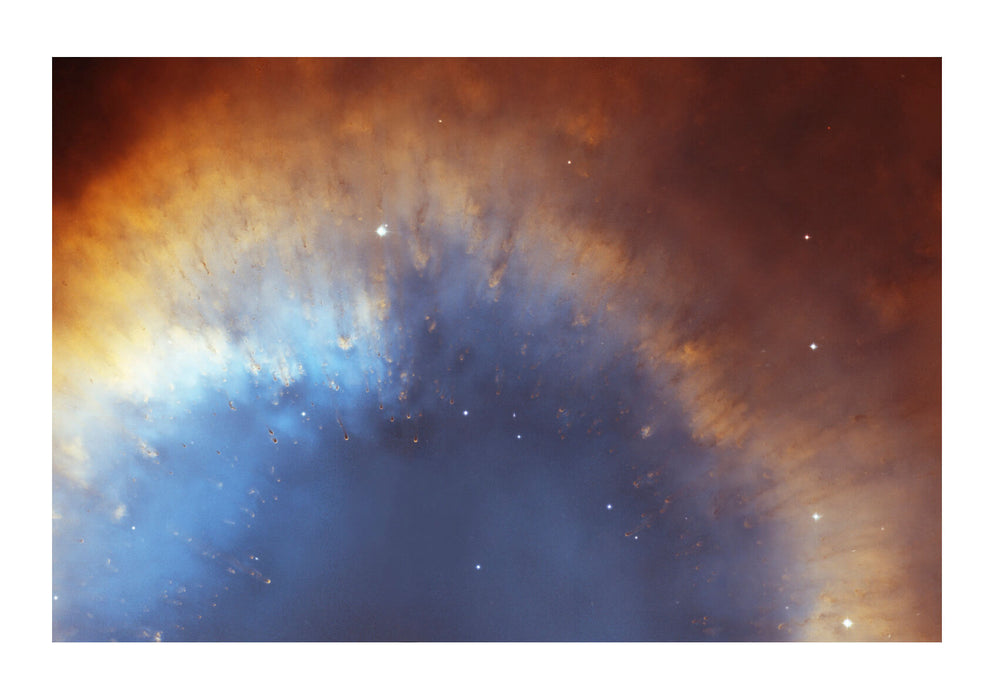 Hubble Telescope - Filaments Along the Inner Rim of the Helix Nebula