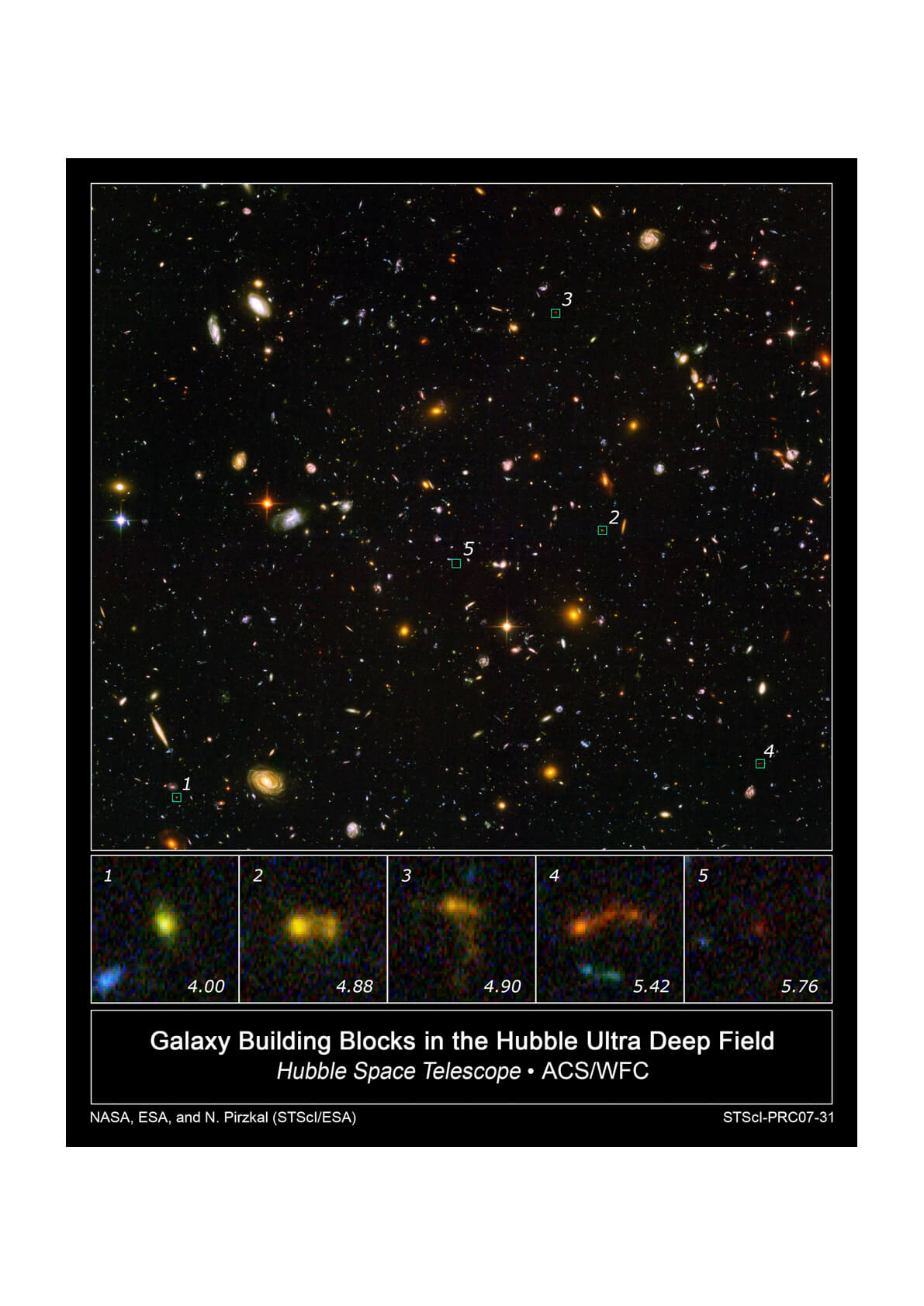 hubble xdf image