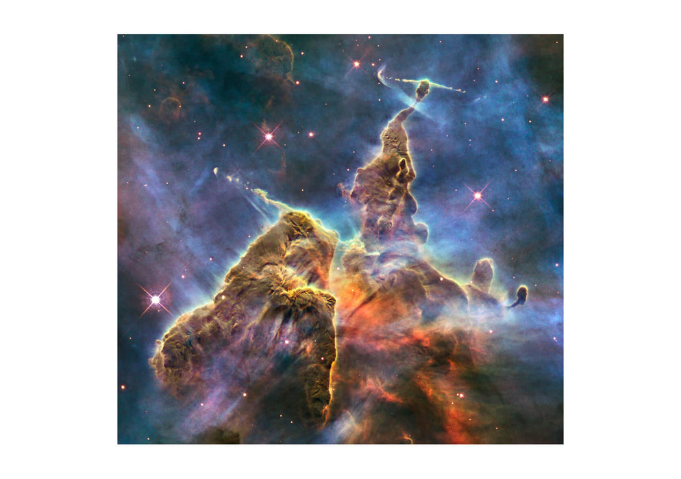 Hubble Telescope - HH 901 and HH 902 in the Carina nebula
