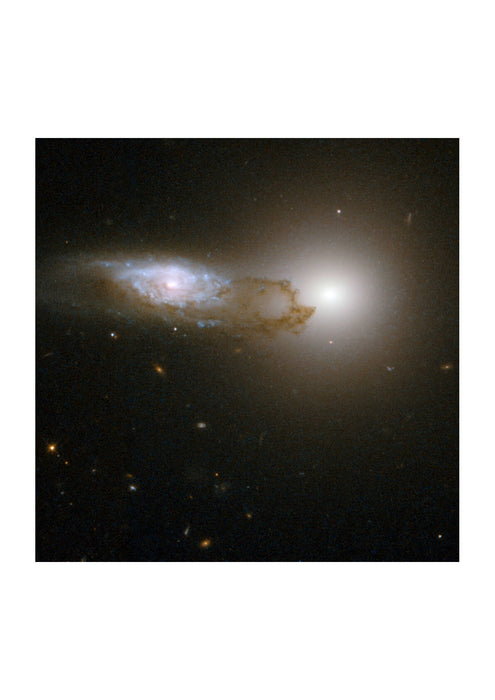 Hubble Telescope - Interacting Galaxy AM 1316-241