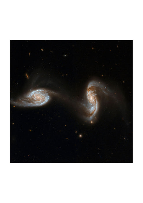 Hubble Telescope - Interacting Galaxy NGC 5257