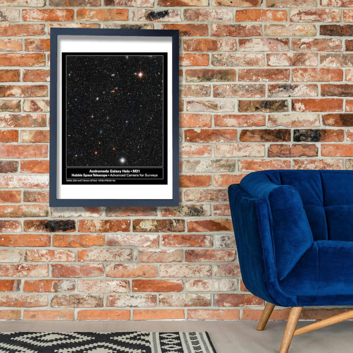 Hubble Telescope - M31 Andromeda Galaxy Deep Field