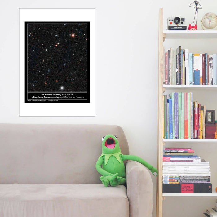 Hubble Telescope - M31 Andromeda Galaxy Deep Field