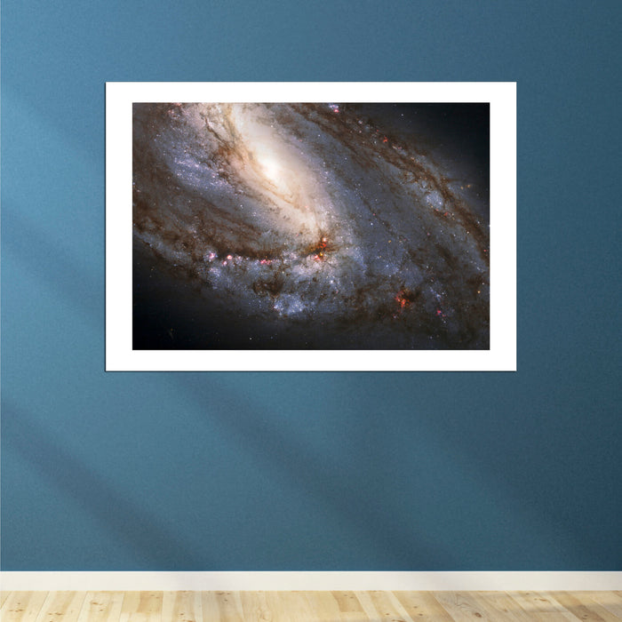 Hubble Telescope - Messier 66 in the Leo Triplet