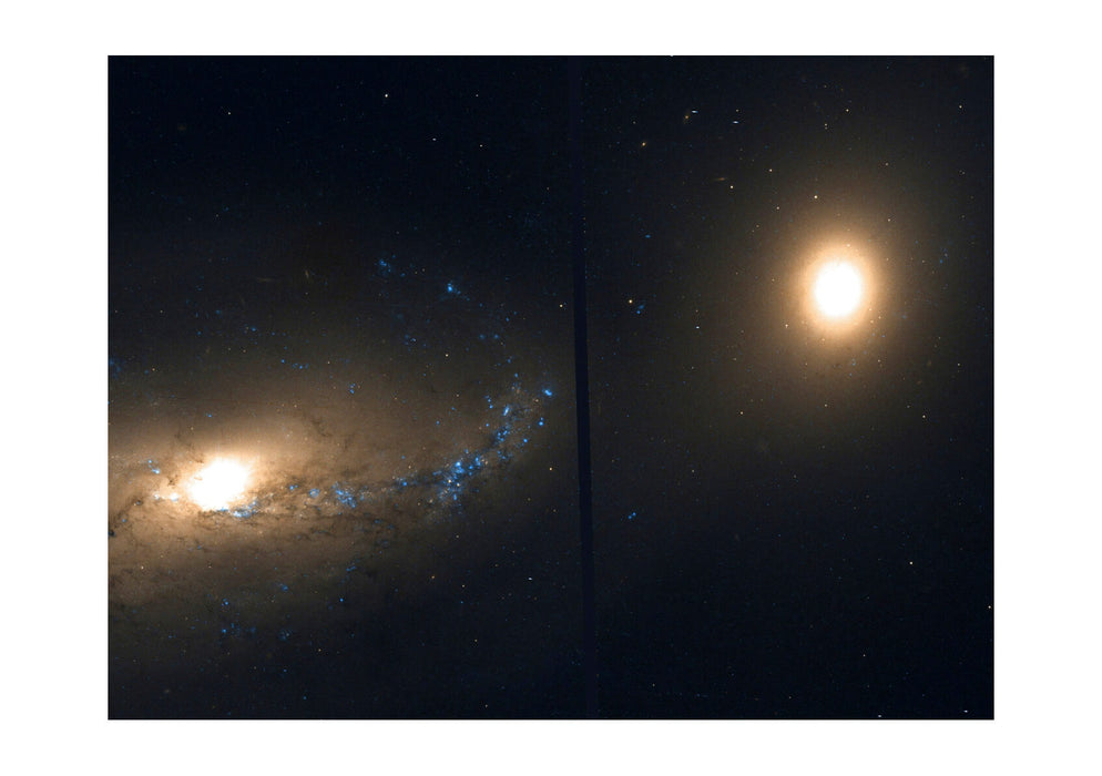 Hubble Telescope - NGC 3227 NGC 3226