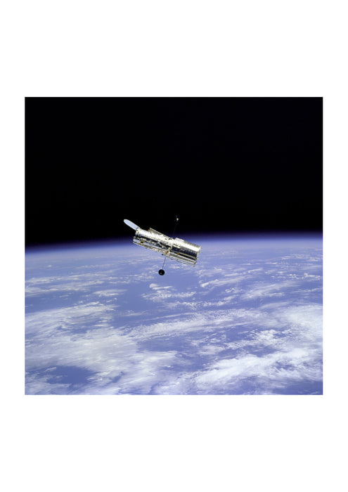 Hubble Telescope - Space Telescope and Earth Limb