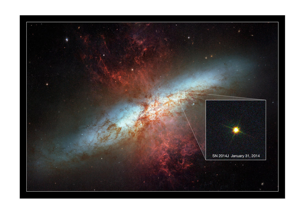 Hubble Telescope - Messier 82 Supernova