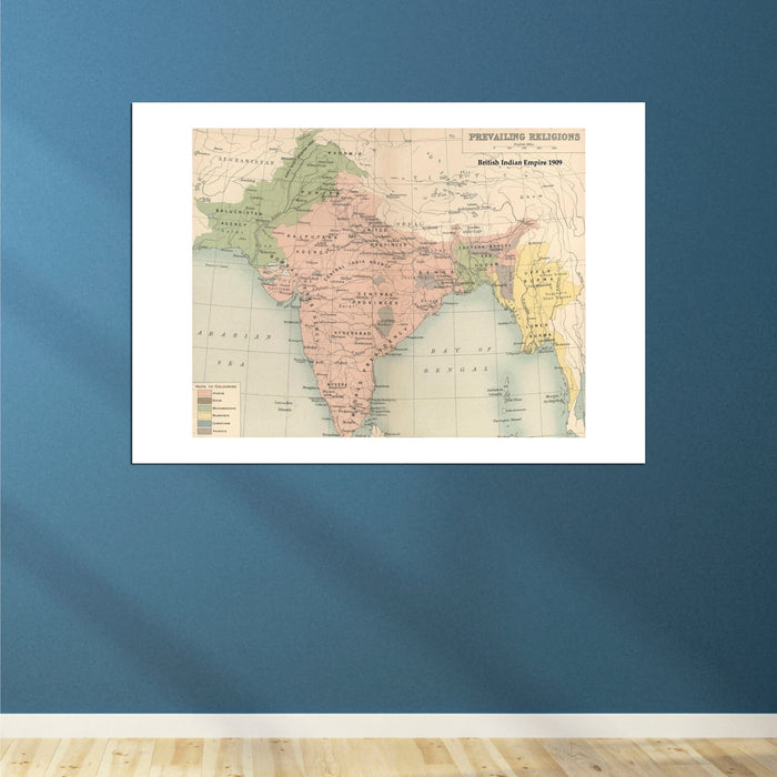 India Map 1909