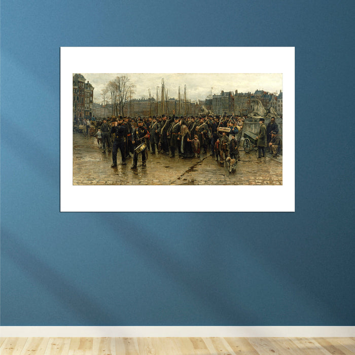 Isaac Israels - Transport of colonial soldiers