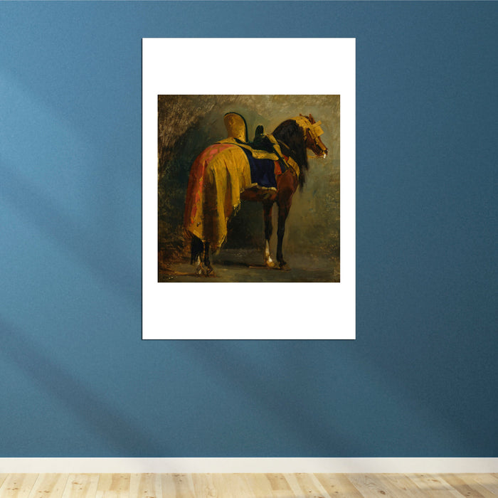 Isidore-Alexandre-Augustin Pils - Horse Caparisoned