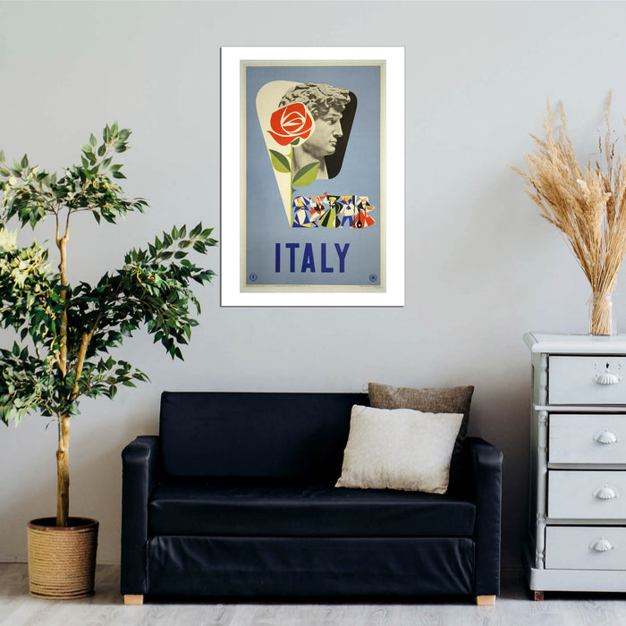 Visit Italy Travel Poster