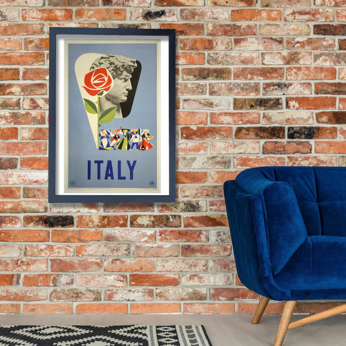 Visit Italy Travel Poster