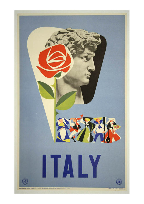 Visit Italy Travel Poster