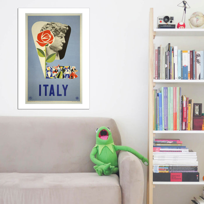 Visit Italy Travel Poster