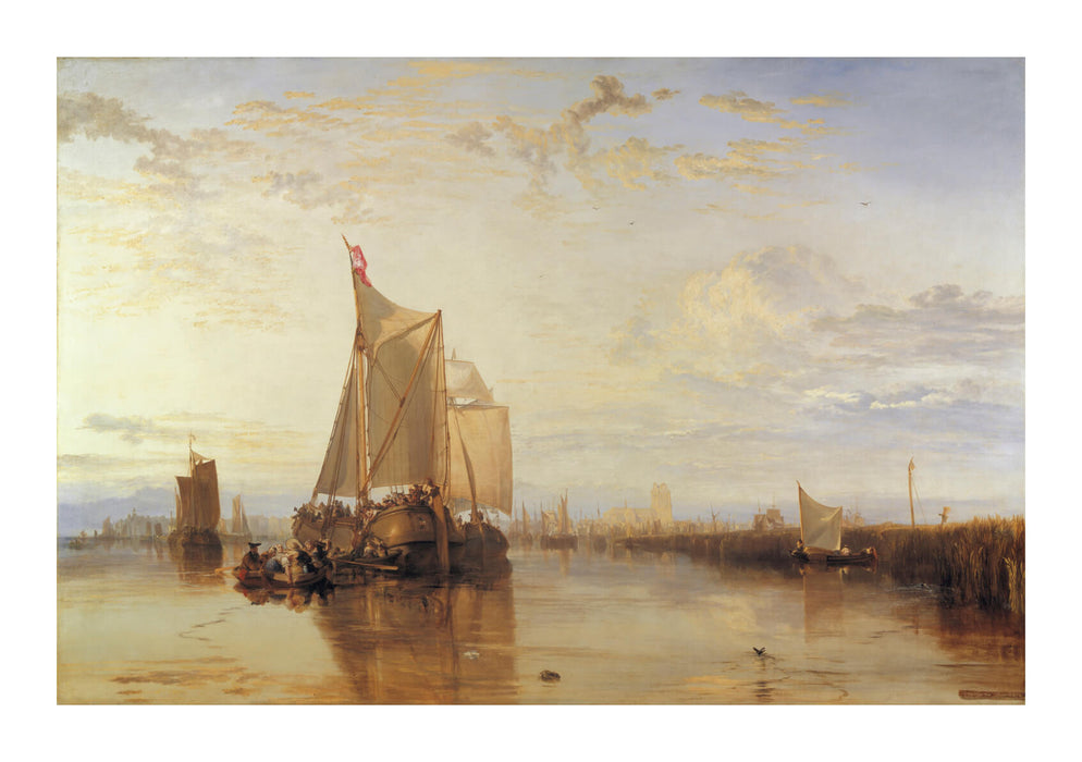 J M W Turner - The Dort Packet-Boat from Rotterdam Becalmed
