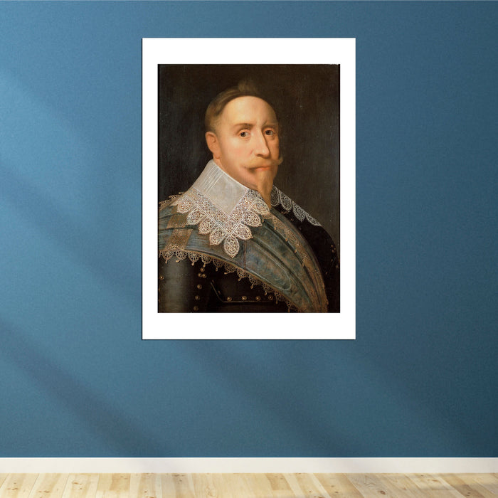 Jacob Hoefnagel - Gustavus Adolphus King Of Sweden