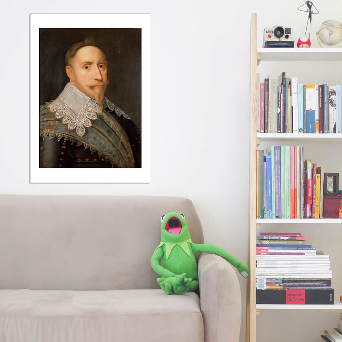 Jacob Hoefnagel - Gustavus Adolphus King Of Sweden