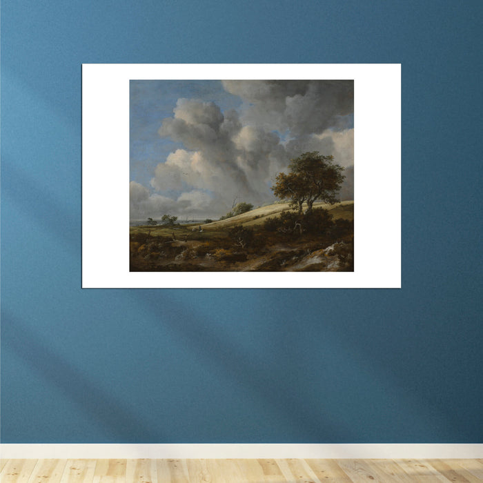 Jacob Isaacksz. van Ruisdael A Cornfield with the Zuiderzee in the background