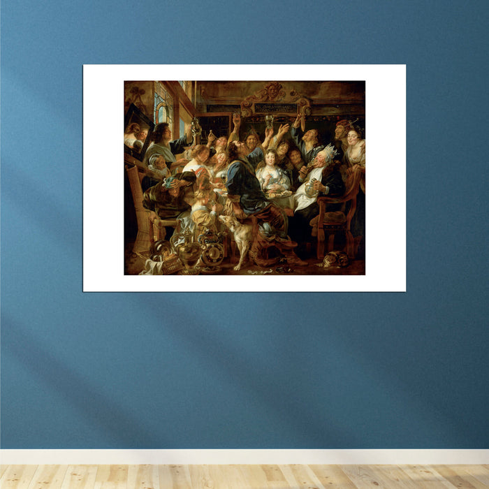 Jacob Jordaens - The Feast Of The Bean King