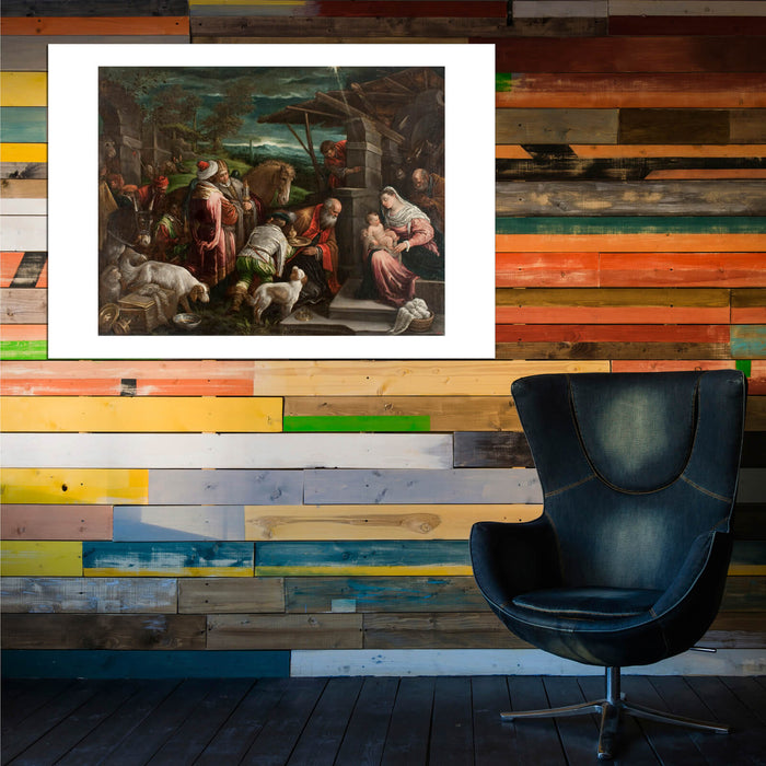 Jacopo Bassano Il Vecchio - Adoration Of The Magi