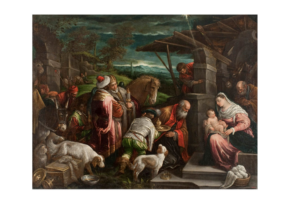 Jacopo Bassano Il Vecchio - Adoration Of The Magi