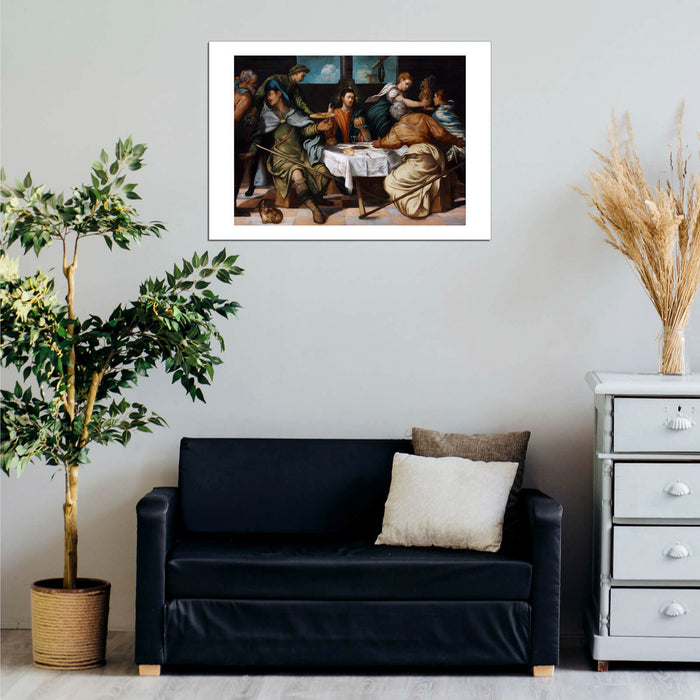 Jacopo Tintoretto - The Supper At Emmaus