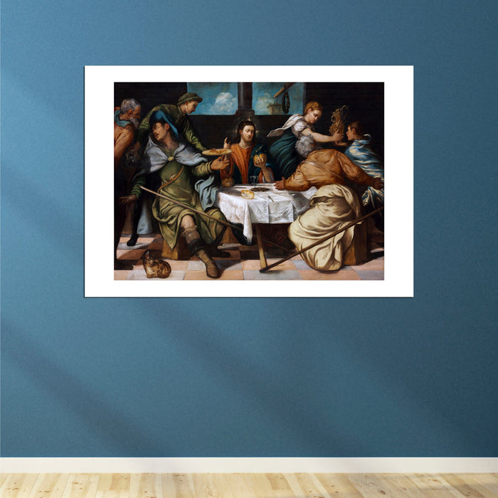 Jacopo Tintoretto - The Supper At Emmaus