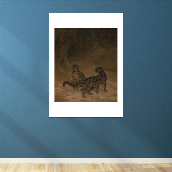 Jacques-Laurent Agasse - Clouded Leopards