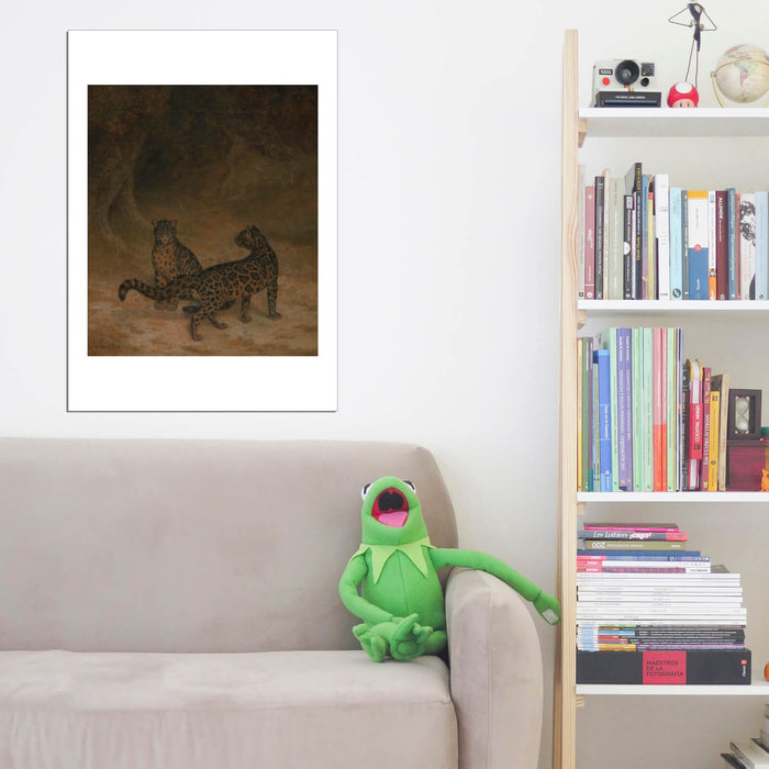 Jacques-Laurent Agasse - Clouded Leopards