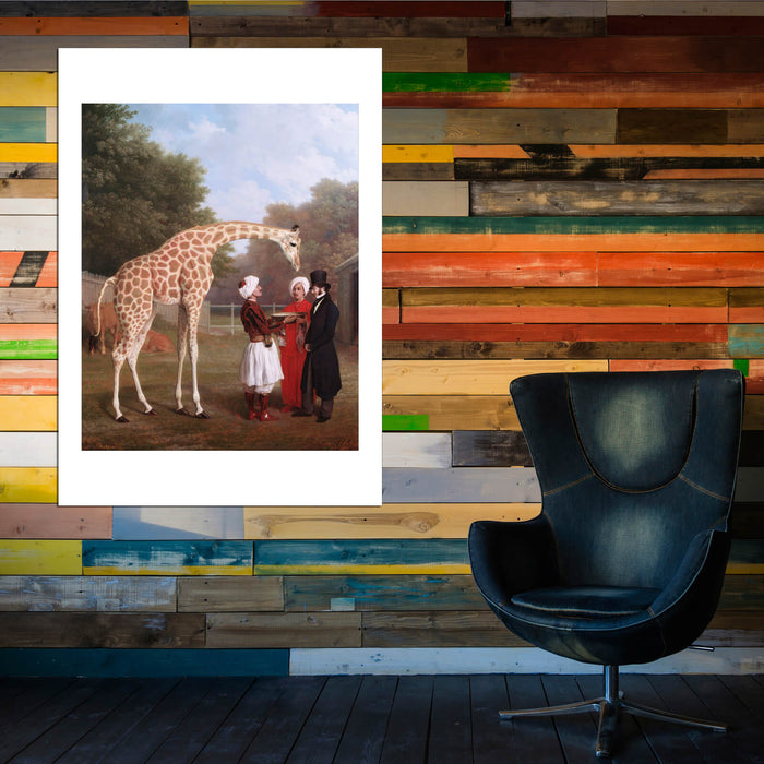 Jacques-Laurent Agasse - Nubian Giraffe